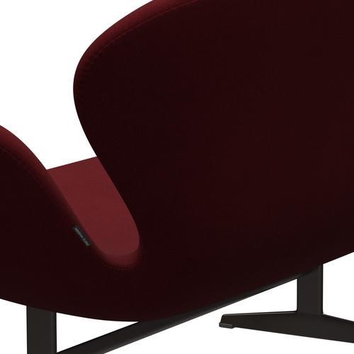 [product_category]-Fritz Hansen Swan Sofa 2 Seater, Brown Bronze/Christianshavn Red Uni-Fritz Hansen-3321-CH1140-BBBASE-FRI-5