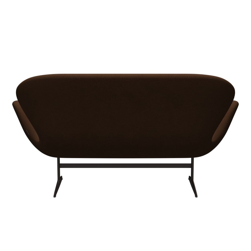 Fritz Hansen Swan Sofa 2 Seater, Brown Bronze/Comfort Beige (00010)