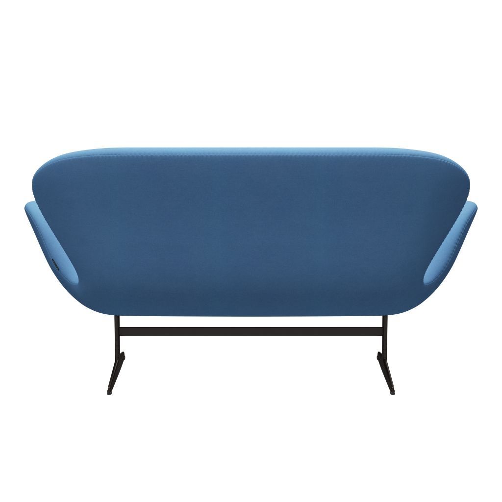 [product_category]-Fritz Hansen Swan Sofa 2 Seater, Brown Bronze/Divina Light Blue (712)-Fritz Hansen-3321-DIV712-BBBASE-FRI-4