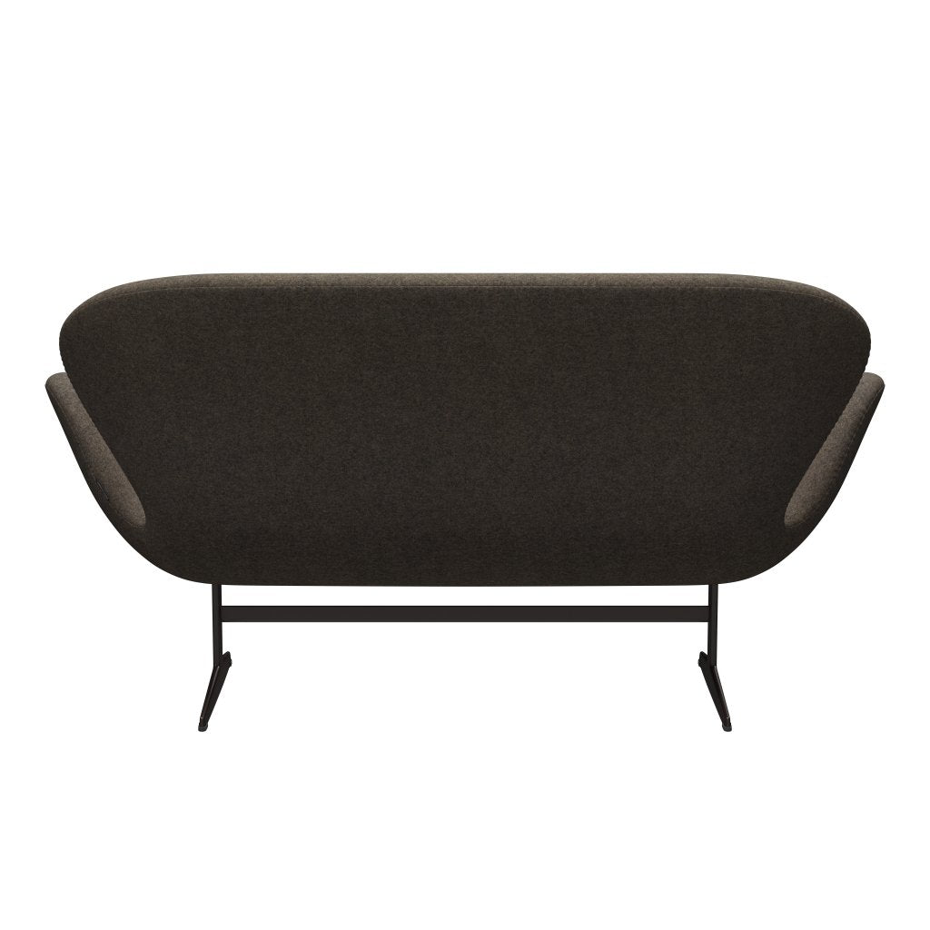 [product_category]-Fritz Hansen Swan Sofa 2 Seater, Brown Bronze/Divina Md Mole-Fritz Hansen-3321-DMD343-BBBASE-FRI-4