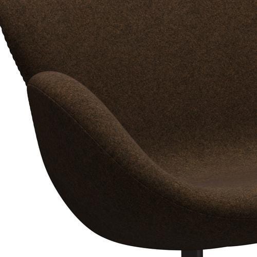 [product_category]-Fritz Hansen Swan Sofa 2 Seater, Brown Bronze/Divina Melange Warm Brown-Fritz Hansen-3321-DIM367-BBBASE-FRI-7