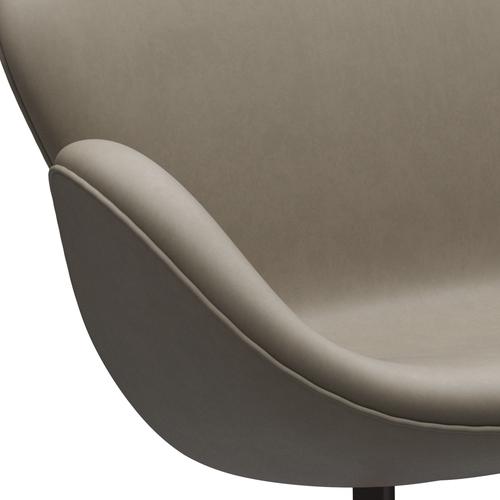 [product_category]-Fritz Hansen Swan Sofa 2 Seater, Brown Bronze/Essential Light Grey-Fritz Hansen-3321-STLIGR-BBBASE-FRI-7