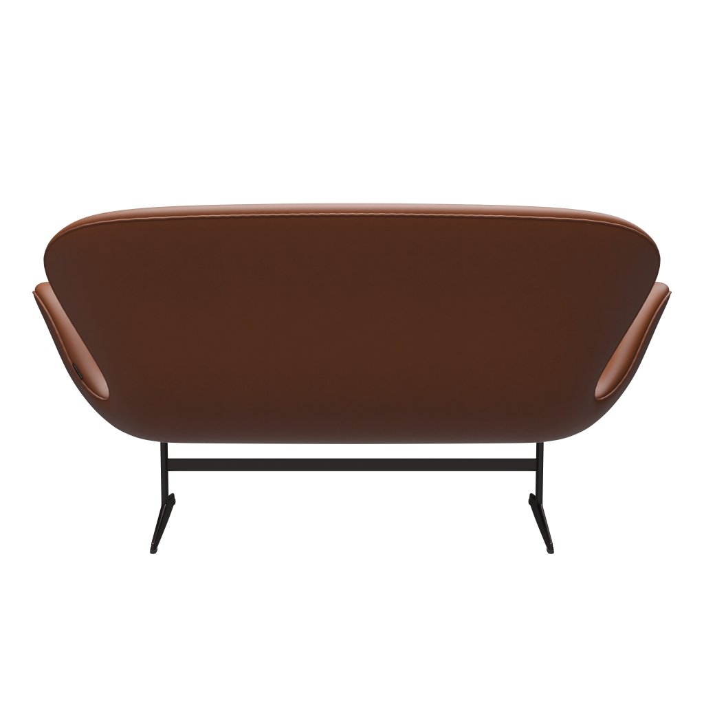 [product_category]-Fritz Hansen Swan Sofa 2 Seater, Brown Bronze/Essential Walnut-Fritz Hansen-3321-STWALT-BBBASE-FRI-4