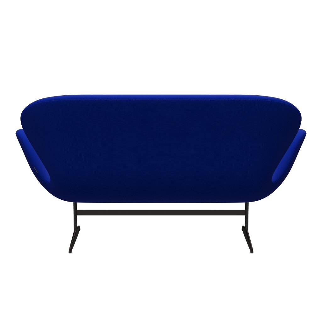 [product_category]-Fritz Hansen Swan Sofa 2 Seater, Brown Bronze/Fame Blue-Fritz Hansen-3321-F66075-BBBASE-FRI-4