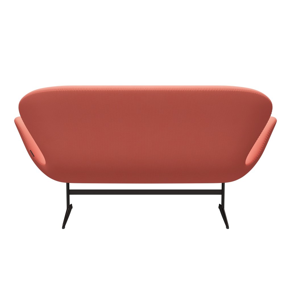 [product_category]-Fritz Hansen Swan Sofa 2 Seater, Brown Bronze/Fame Pink Light-Fritz Hansen-3321-F64165-BBBASE-FRI-4