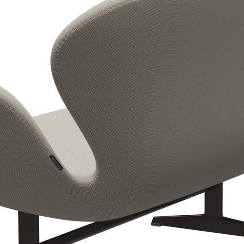 [product_category]-Fritz Hansen Swan Sofa 2 Seater, Brown Bronze/Steelcut Trio Sand-Fritz Hansen-3321-STR213-BBBASE-FRI-5