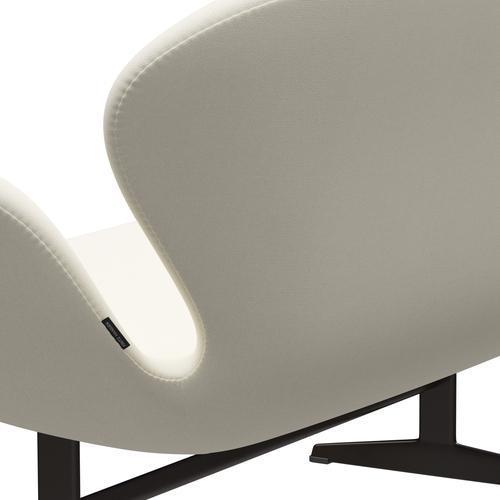 Fritz Hansen Swan Sofa 2 -sits, brun brons/sunniva crème