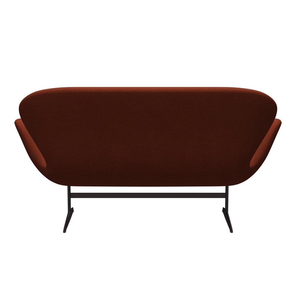 [product_category]-Fritz Hansen Swan Sofa 2 Seater, Brown Bronze/Tonus Rust-Fritz Hansen-3321-TON474-BBBASE-FRI-4