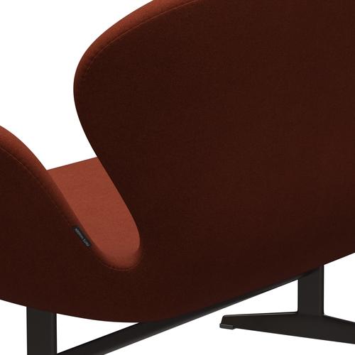 [product_category]-Fritz Hansen Swan Sofa 2 Seater, Brown Bronze/Tonus Rust-Fritz Hansen-3321-TON474-BBBASE-FRI-5