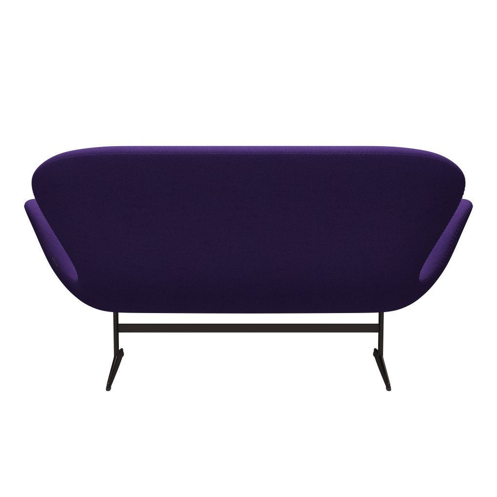 Fritz Hansen Swan Sofa 2 -sits, Brown Bronze/Tonus Violet