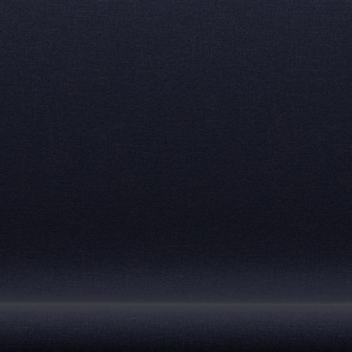 [product_category]-Fritz Hansen Swan Sofa 2 Seater, Satin Brushed Aluminium/Canvas Dark Blue-Fritz Hansen-3321-CA0794-SPAL-FRI-6