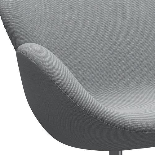 [product_category]-Fritz Hansen Swan Sofa 2 Seater, Satin Brushed Aluminium/Steelcut Trio Beige-Fritz Hansen-3321-STR113-SPAL-FRI-7