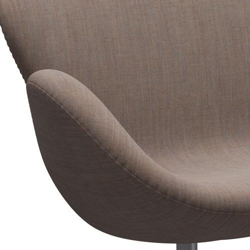 [product_category]-Fritz Hansen Swan Sofa 2 Seater, Silver Grey/Canvas Grey Sand-Fritz Hansen-3321-CA0244-SGBASE-FRI-7