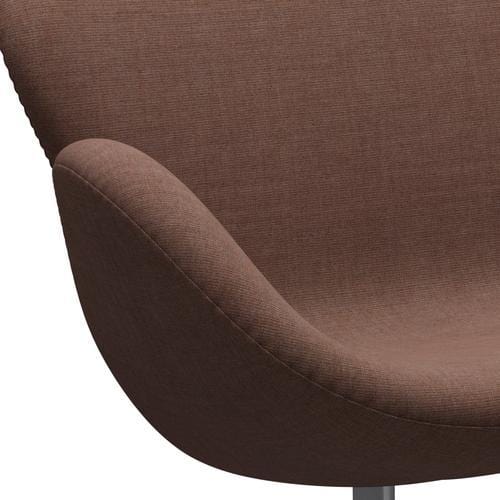 [product_category]-Fritz Hansen Swan Sofa 2 Seater, Silver Grey/Canvas Maroon-Fritz Hansen-3321-CA0356-SGBASE-FRI-7