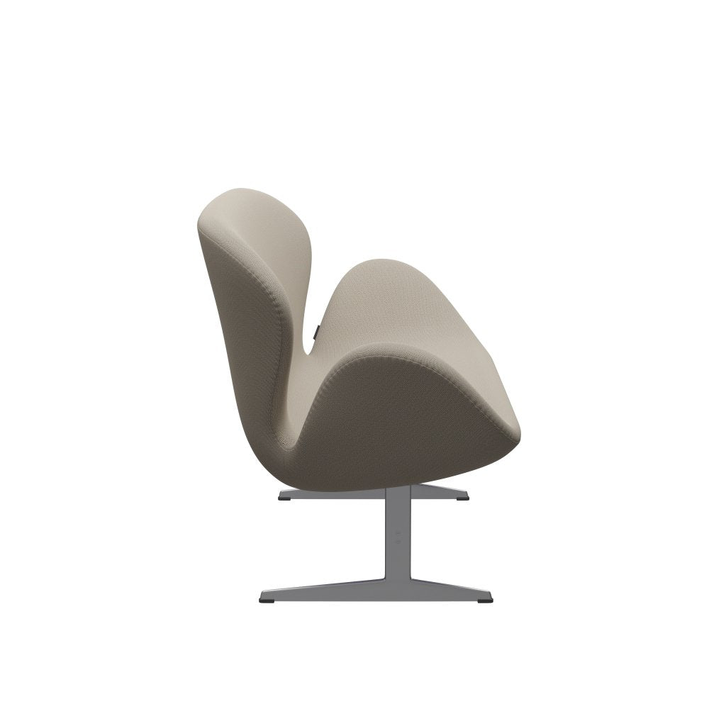 Canapé Swan Fritz Hansen 2 places, gris argenté / sable gris de capture