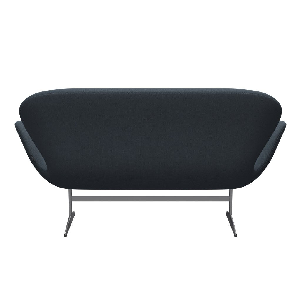 [product_category]-Fritz Hansen Swan Sofa 2 Seater, Silver Grey/Capture Petrol Blue-Fritz Hansen-3321-CP6602-SGBASE-FRI-4