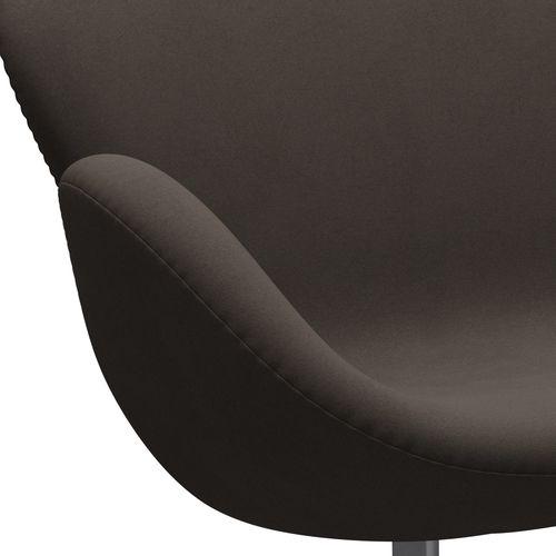 Fritz Hansen Swan Sofa 2 Sitzer, Silbergrau/Komfort Grau (61014)