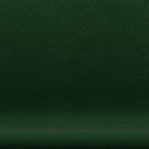 [product_category]-Fritz Hansen Swan Sofa 2 Seater, Silver Grey/Divina Melange Forest Green-Fritz Hansen-3321-DIM977-SGBASE-FRI-6