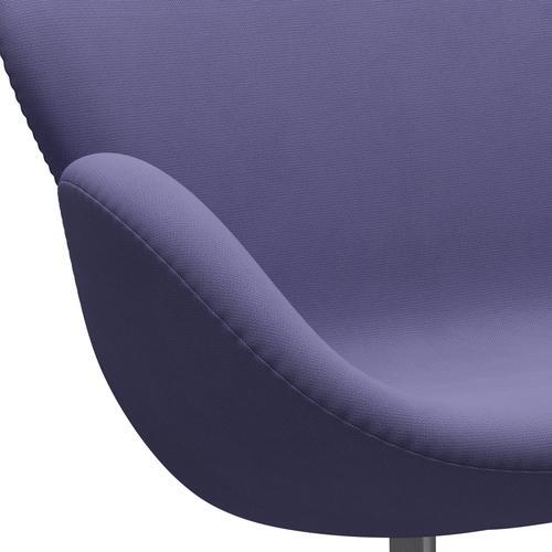 [product_category]-Fritz Hansen Swan Sofa 2 Seater, Silver Grey/Fame Blue Violet-Fritz Hansen-3321-F65081-SGBASE-FRI-7