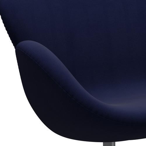 [product_category]-Fritz Hansen Swan Sofa 2 Seater, Silver Grey/Fame Dark Blue (66005)-Fritz Hansen-3321-F66005-SGBASE-FRI-7