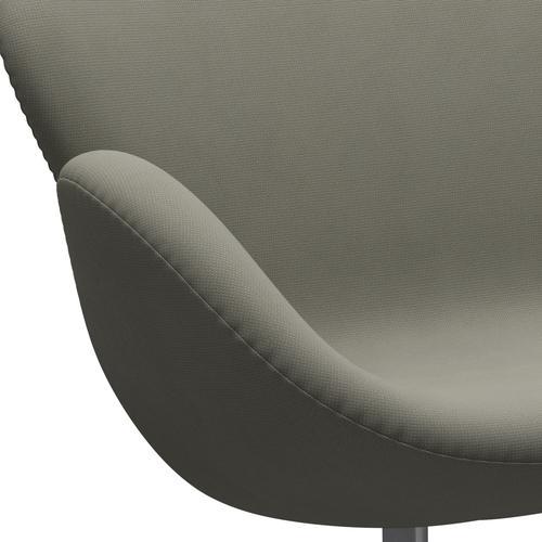 [product_category]-Fritz Hansen Swan Sofa 2 Seater, Silver Grey/Fame Grey (61136)-Fritz Hansen-3321-F61136-SGBASE-FRI-7