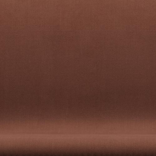 [product_category]-Fritz Hansen Swan Sofa 2 Seater, Silver Grey/Steelcut Medium Brown-Fritz Hansen-3321-STI365-SGBASE-FRI-6