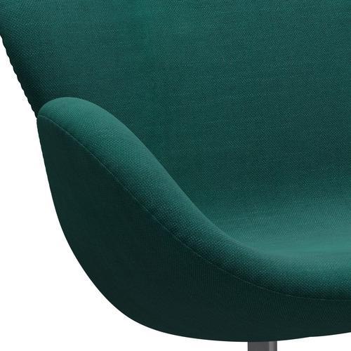 [product_category]-Fritz Hansen Swan Sofa 2 Seater, Silver Grey/Sunniva Green-Fritz Hansen-3321-SV953-SGBASE-FRI-7