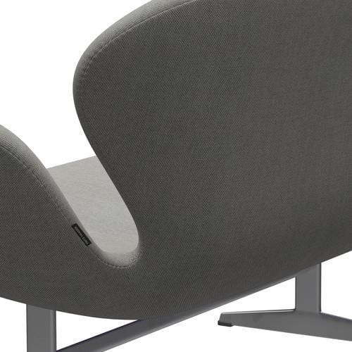 [product_category]-Fritz Hansen Swan Sofa 2 Seater, Silver Grey/Sunniva Sand/Light Grey-Fritz Hansen-3321-SV153-SGBASE-FRI-5