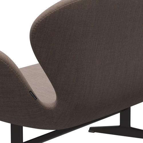 [product_category]-Fritz Hansen Swan Sofa 2 Seater, Warm Graphite/Canvas Grey Sand-Fritz Hansen-3321-CA0244-WGBASE-FRI-5