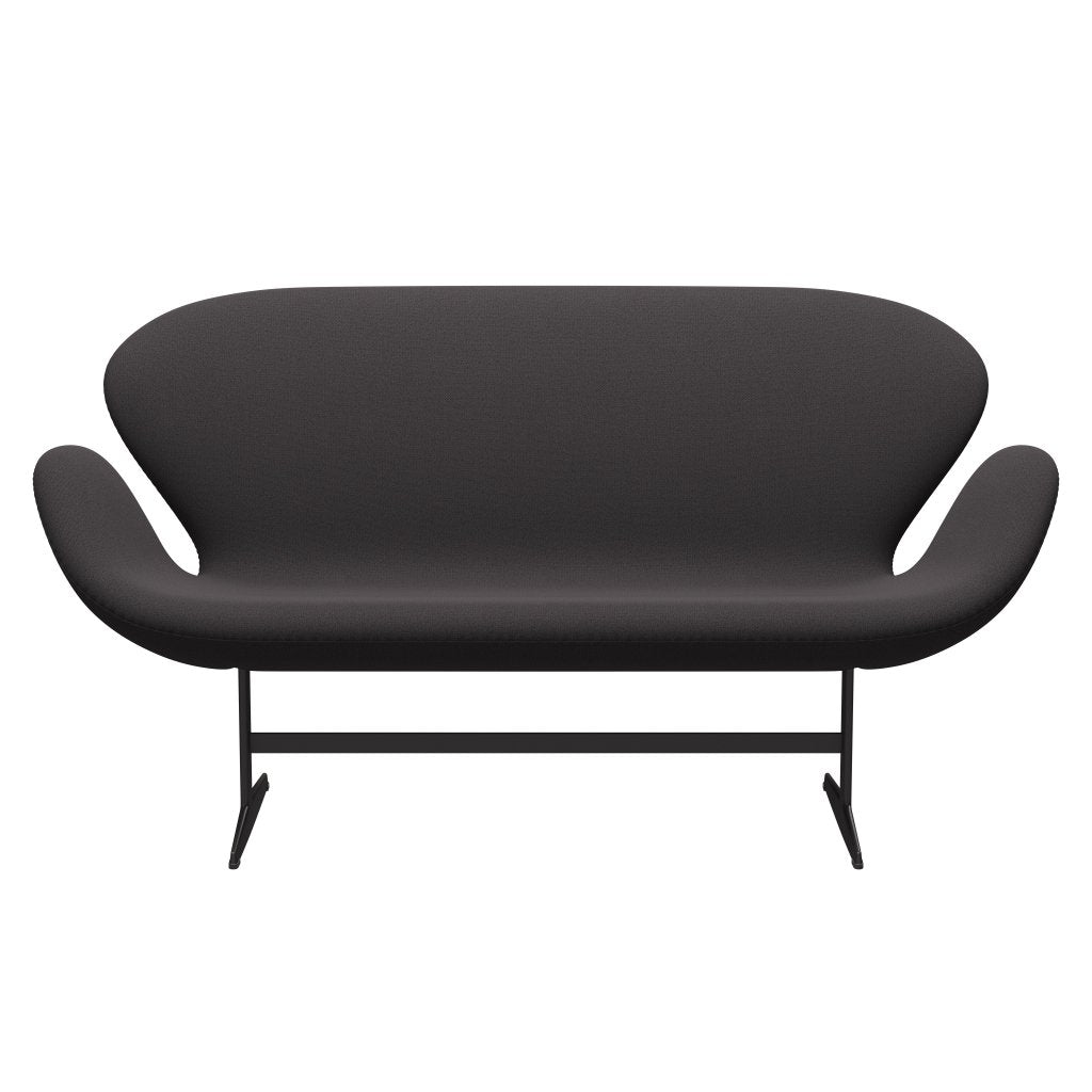 [product_category]-Fritz Hansen Swan Sofa 2 Seater, Warm Graphite/Capture Charcoal-Fritz Hansen-3321-CP5501-WGBASE-FRI-1