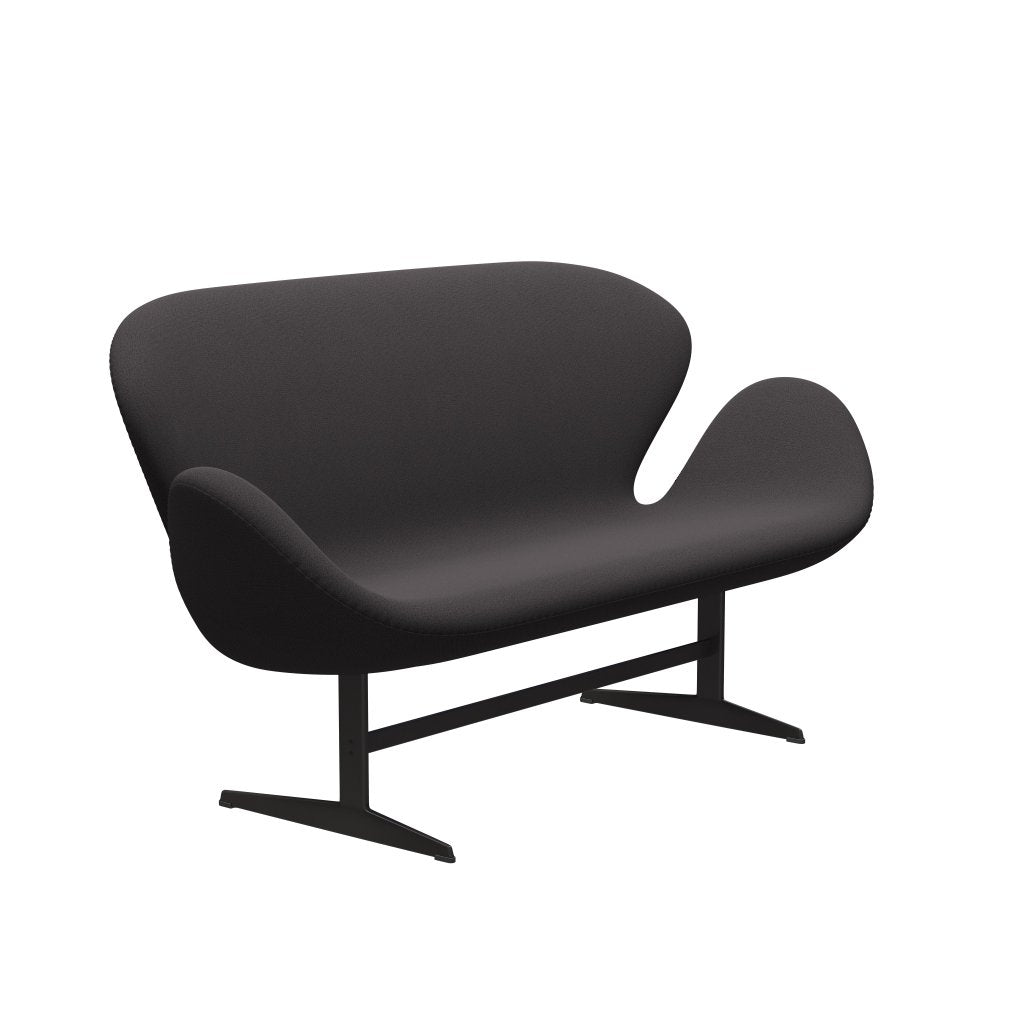 [product_category]-Fritz Hansen Swan Sofa 2 Seater, Warm Graphite/Capture Charcoal-Fritz Hansen-3321-CP5501-WGBASE-FRI-2