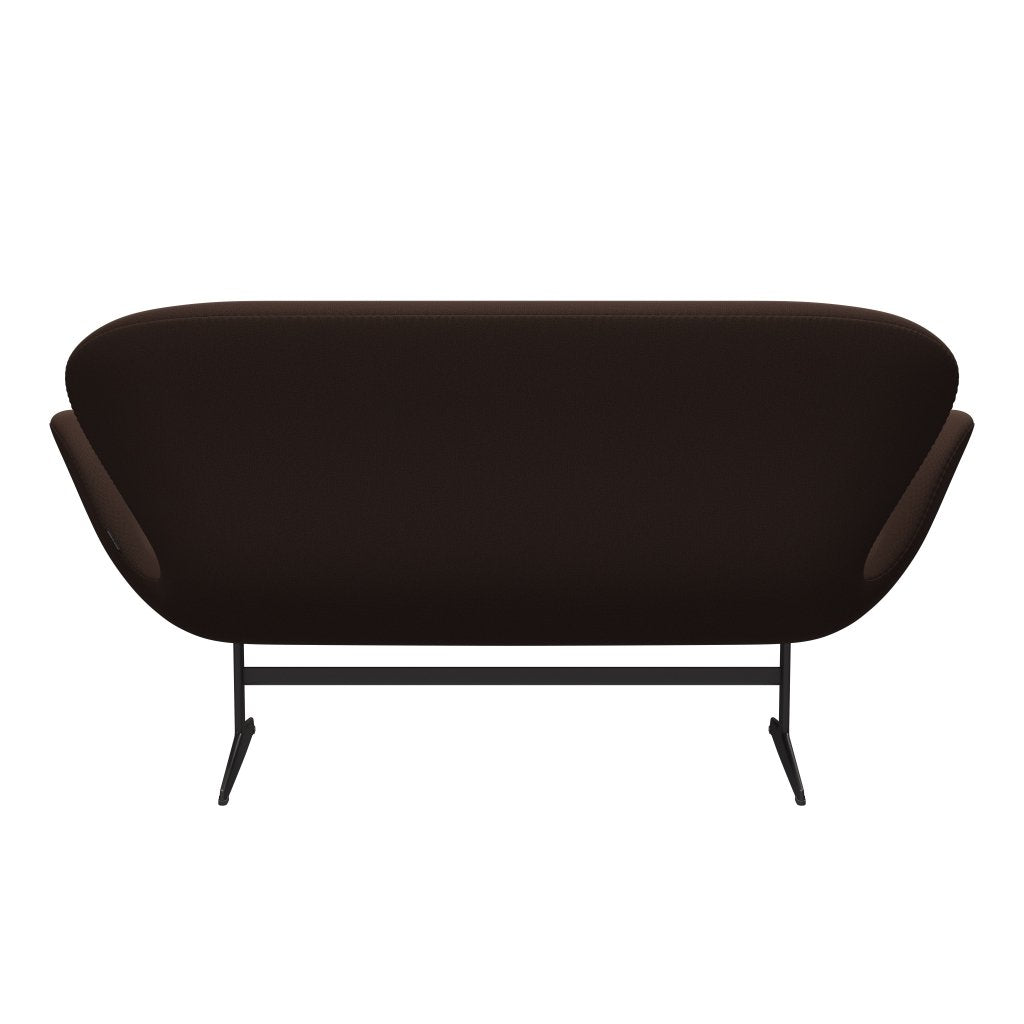 [product_category]-Fritz Hansen Swan Sofa 2 Seater, Warm Graphite/Capture Chocolate Brown-Fritz Hansen-3321-CP6901-WGBASE-FRI-4