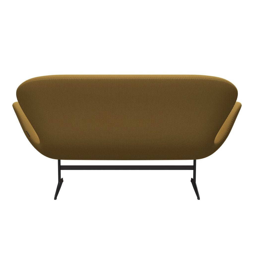 [product_category]-Fritz Hansen Swan Sofa 2 Seater, Warm Graphite/Capture Mustard Bright-Fritz Hansen-3321-CP6801-WGBASE-FRI-4