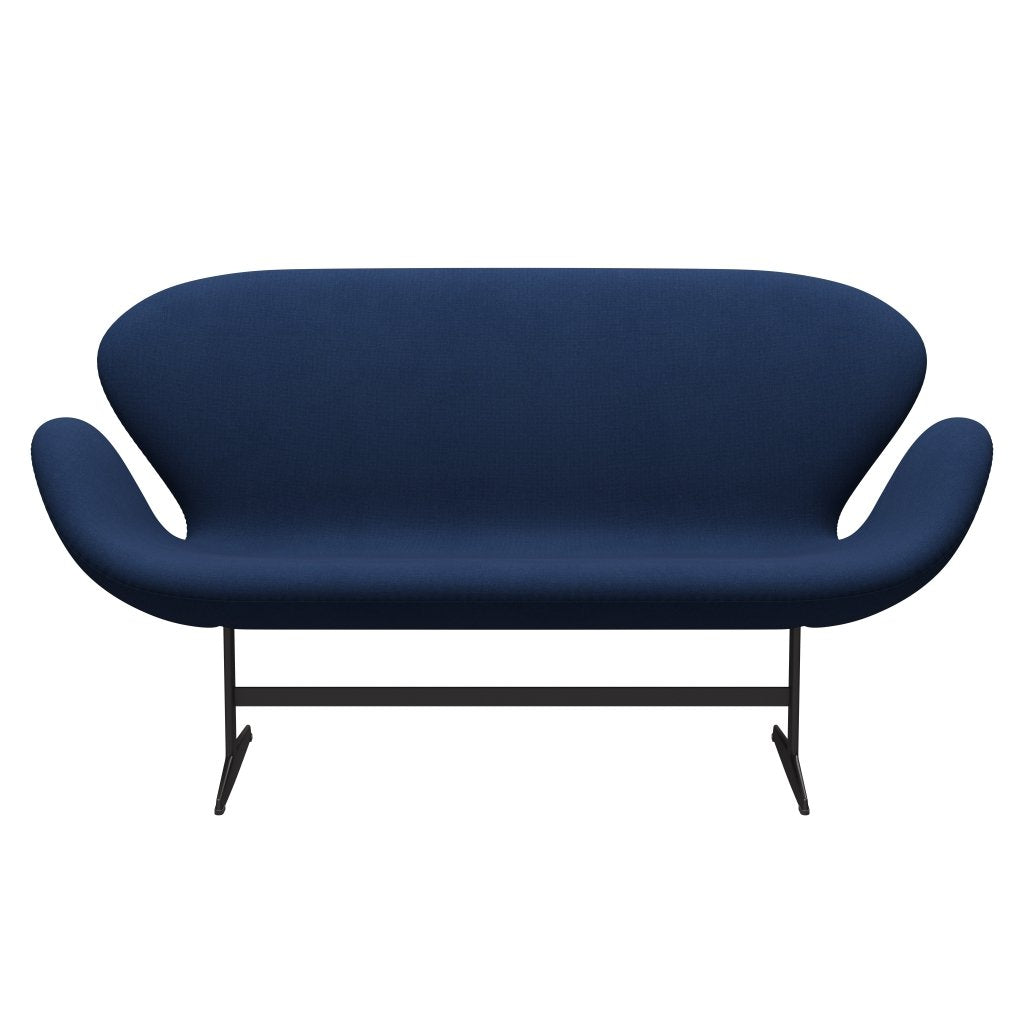 Fritz Hansen Swan Sofa 2 Seater, Warm Graphite/Christianshavn Blue Uni