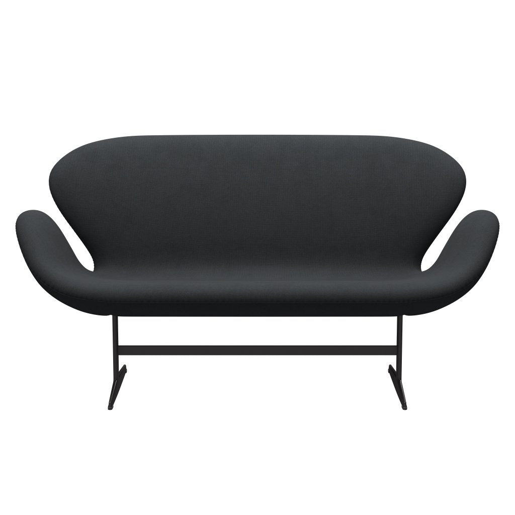 [product_category]-Fritz Hansen Swan Sofa 2 Seater, Warm Graphite/Christianshavn Dark Grey-Fritz Hansen-3321-CH1174-WGBASE-FRI-1