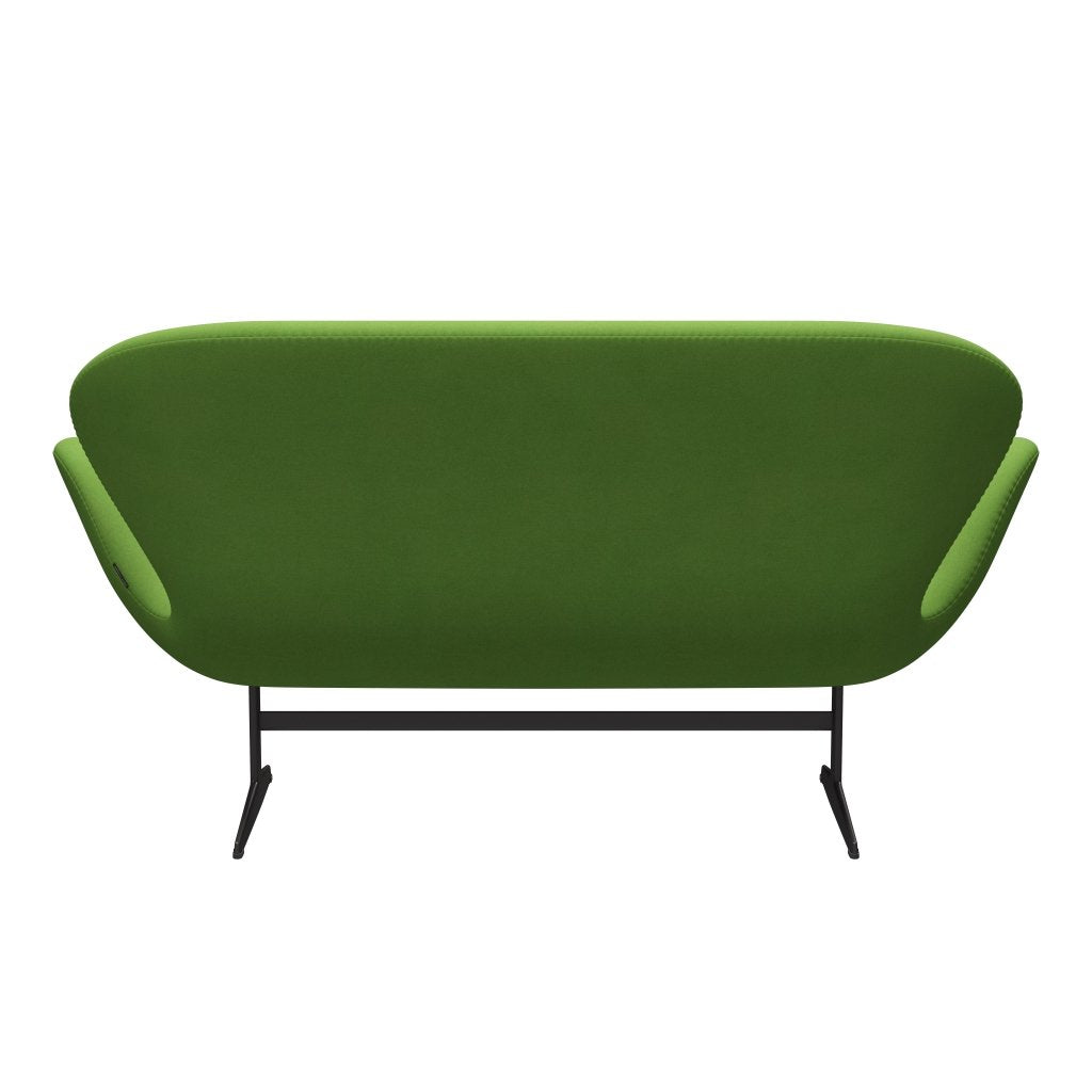 [product_category]-Fritz Hansen Swan Sofa 2 Seater, Warm Graphite/Divina Lime Light-Fritz Hansen-3321-DIV956-WGBASE-FRI-4