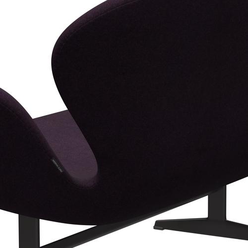 [product_category]-Fritz Hansen Swan Sofa 2 Seater, Warm Graphite/Divina Md Aubergine-Fritz Hansen-3321-DMD683-WGBASE-FRI-5