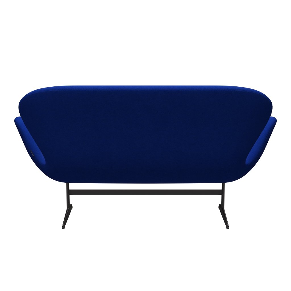 [product_category]-Fritz Hansen Swan Sofa 2 Seater, Warm Graphite/Divina Melange Electric Blue-Fritz Hansen-3321-DIM757-WGBASE-FRI-4