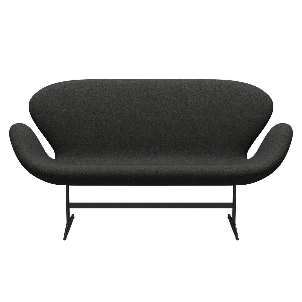 [product_category]-Fritz Hansen Swan Sofa 2 Seater, Warm Graphite/Divina Melange Grey-Fritz Hansen-3321-DIM170-WGBASE-FRI-1