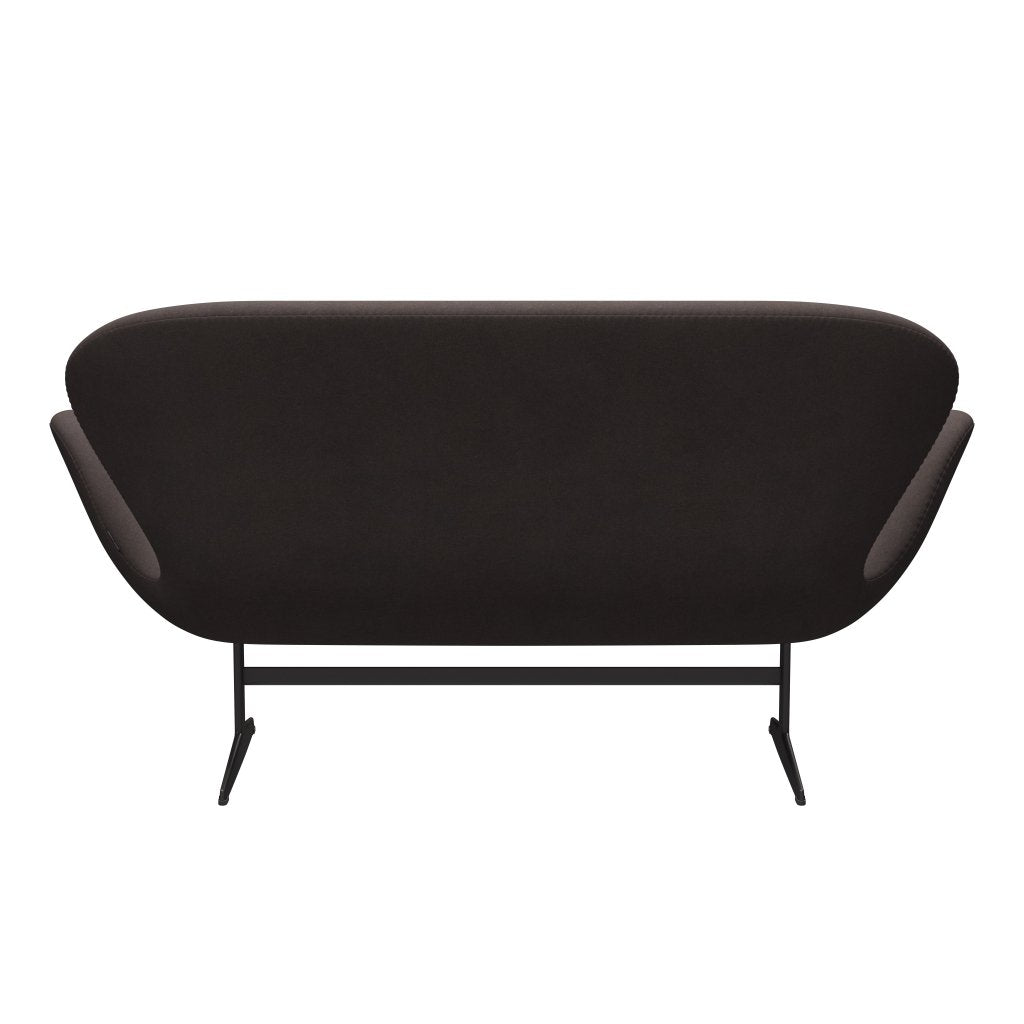 [product_category]-Fritz Hansen Swan Sofa 2 Seater, Warm Graphite/Divina Pastel Brown-Fritz Hansen-3321-DIV691-WGBASE-FRI-4