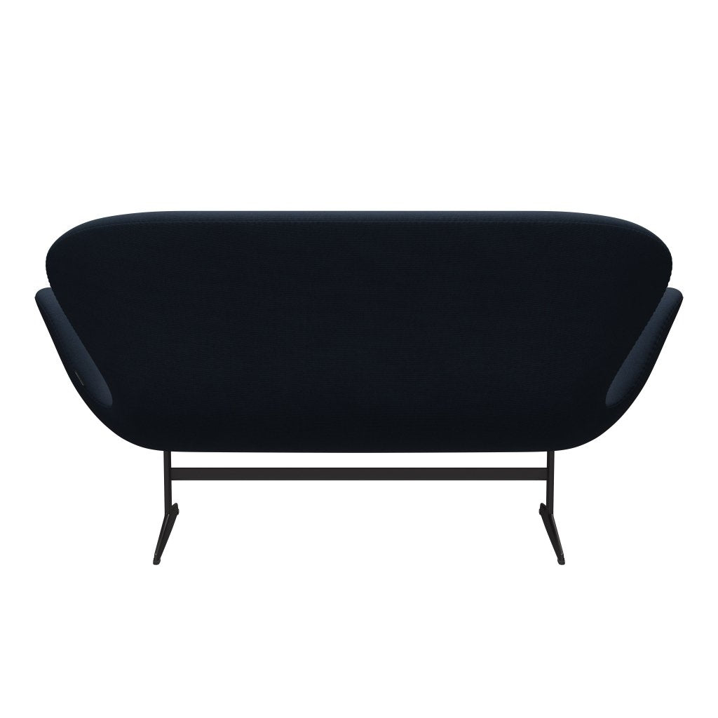 [product_category]-Fritz Hansen Swan Sofa 2 Seater, Warm Graphite/Fame Blue Anthracite-Fritz Hansen-3321-F60017-WGBASE-FRI-4