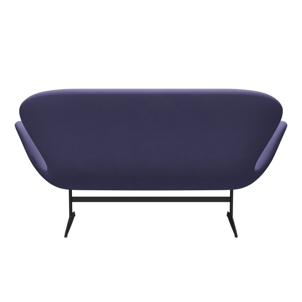 [product_category]-Fritz Hansen Swan Sofa 2 Seater, Warm Graphite/Fame Blue Violet-Fritz Hansen-3321-F65081-WGBASE-FRI-4