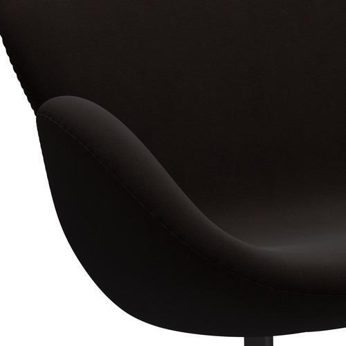 [product_category]-Fritz Hansen Swan Sofa 2 Seater, Warm Graphite/Fame Dark Brown-Fritz Hansen-3321-F61044-WGBASE-FRI-7