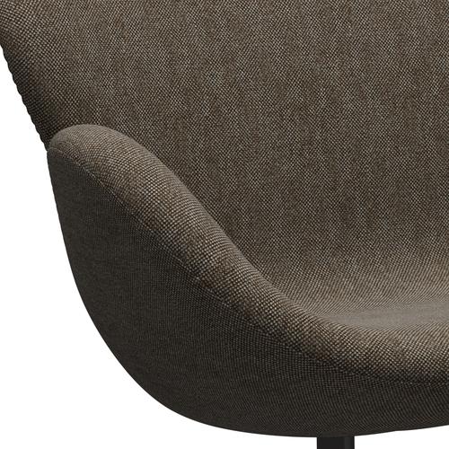 [product_category]-Fritz Hansen Swan Sofa 2 Seater, Warm Graphite/Hallingdal Brown/Grey-Fritz Hansen-3321-HAL270-WGBASE-FRI-7