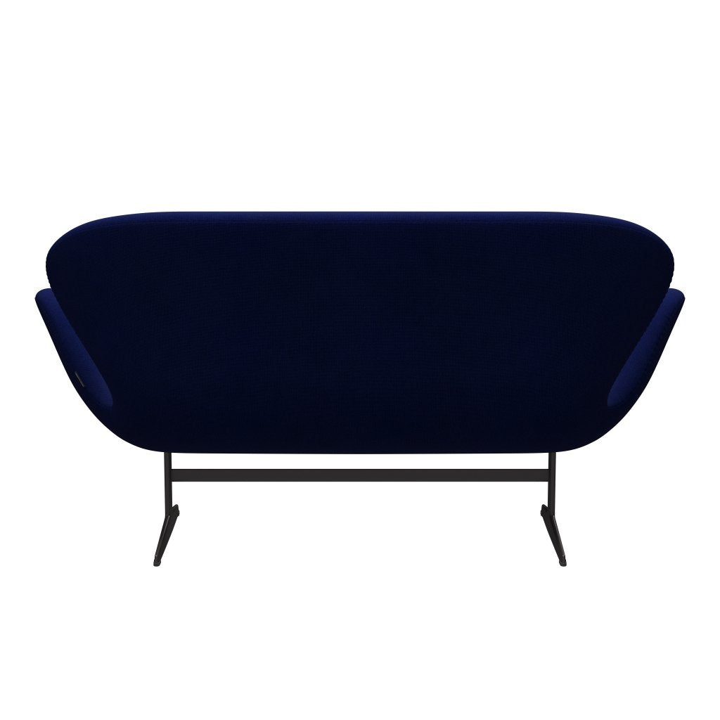 [product_category]-Fritz Hansen Swan Sofa 2 Seater, Warm Graphite/Hallingdal Dark Blue-Fritz Hansen-3321-HAL773-WGBASE-FRI-4