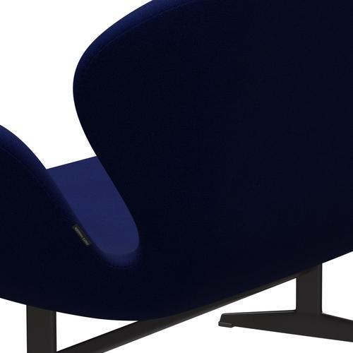 [product_category]-Fritz Hansen Swan Sofa 2 Seater, Warm Graphite/Hallingdal Dark Blue-Fritz Hansen-3321-HAL773-WGBASE-FRI-5