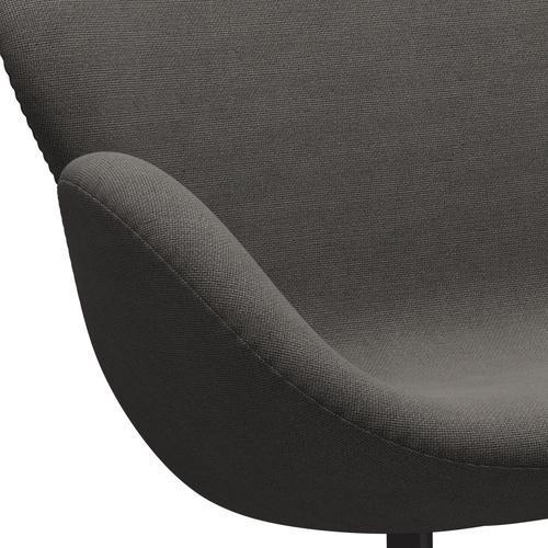 [product_category]-Fritz Hansen Swan Sofa 2 Seater, Warm Graphite/Hallingdal Grey Dark-Fritz Hansen-3321-HAL143-WGBASE-FRI-7