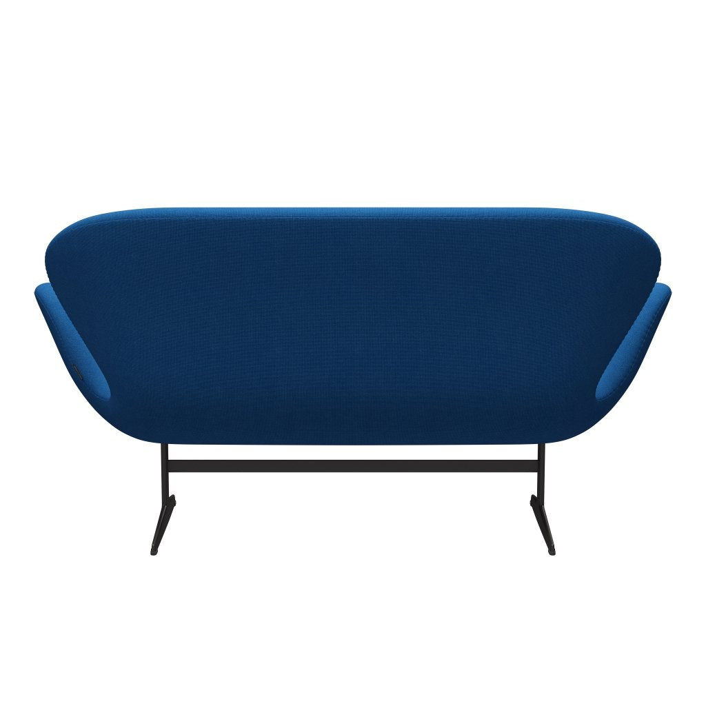 [product_category]-Fritz Hansen Swan Sofa 2 Seater, Warm Graphite/Hallingdal Light Blue-Fritz Hansen-3321-HAL723-WGBASE-FRI-4