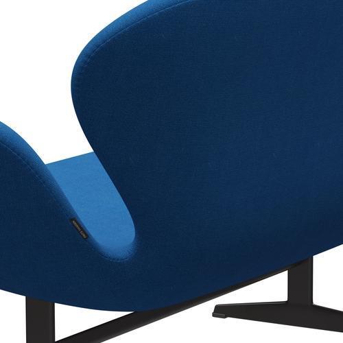 [product_category]-Fritz Hansen Swan Sofa 2 Seater, Warm Graphite/Hallingdal Light Blue-Fritz Hansen-3321-HAL723-WGBASE-FRI-5