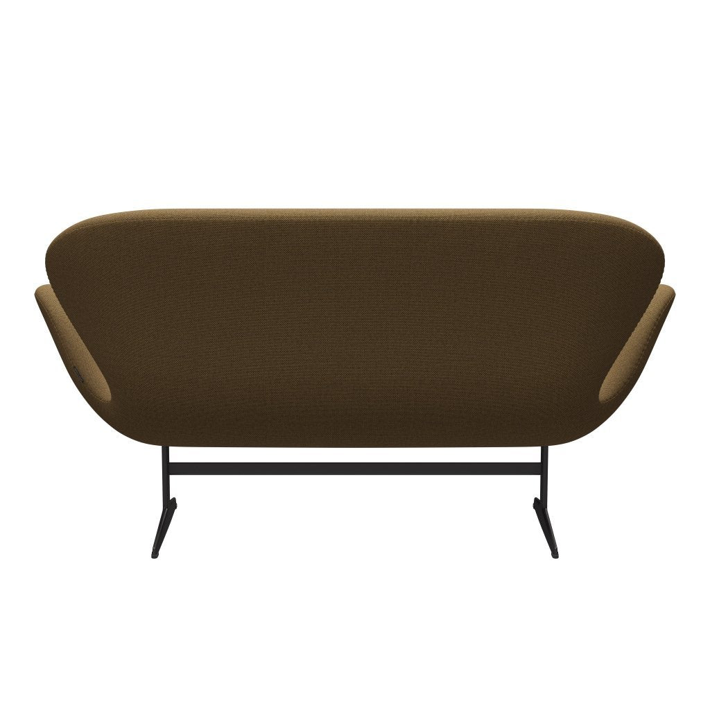 [product_category]-Fritz Hansen Swan Sofa 2 Seater, Warm Graphite/Re Wool Mustard/Natural-Fritz Hansen-3321-REW358-WGBASE-FRI-4